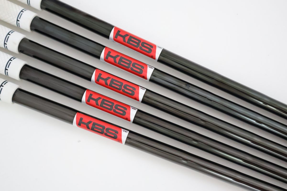 ●訳有1円～！【アイアン用　5本セット！】KBSシャフト★KBS　S-TAPER☆テーパー　ブラック　120　S　シャフト（90753