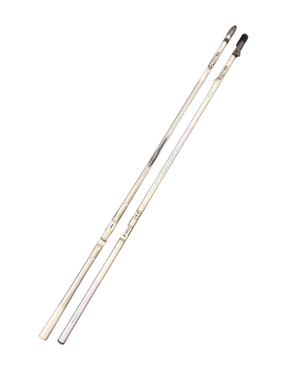 １円スタート DAIWA ダイワ 釣竿2点セット インターライン REGAL ISO 1.5-53I ISO T1.5-53I 釣り用品 釣竿 趣味 磯 シルバー 現状品
