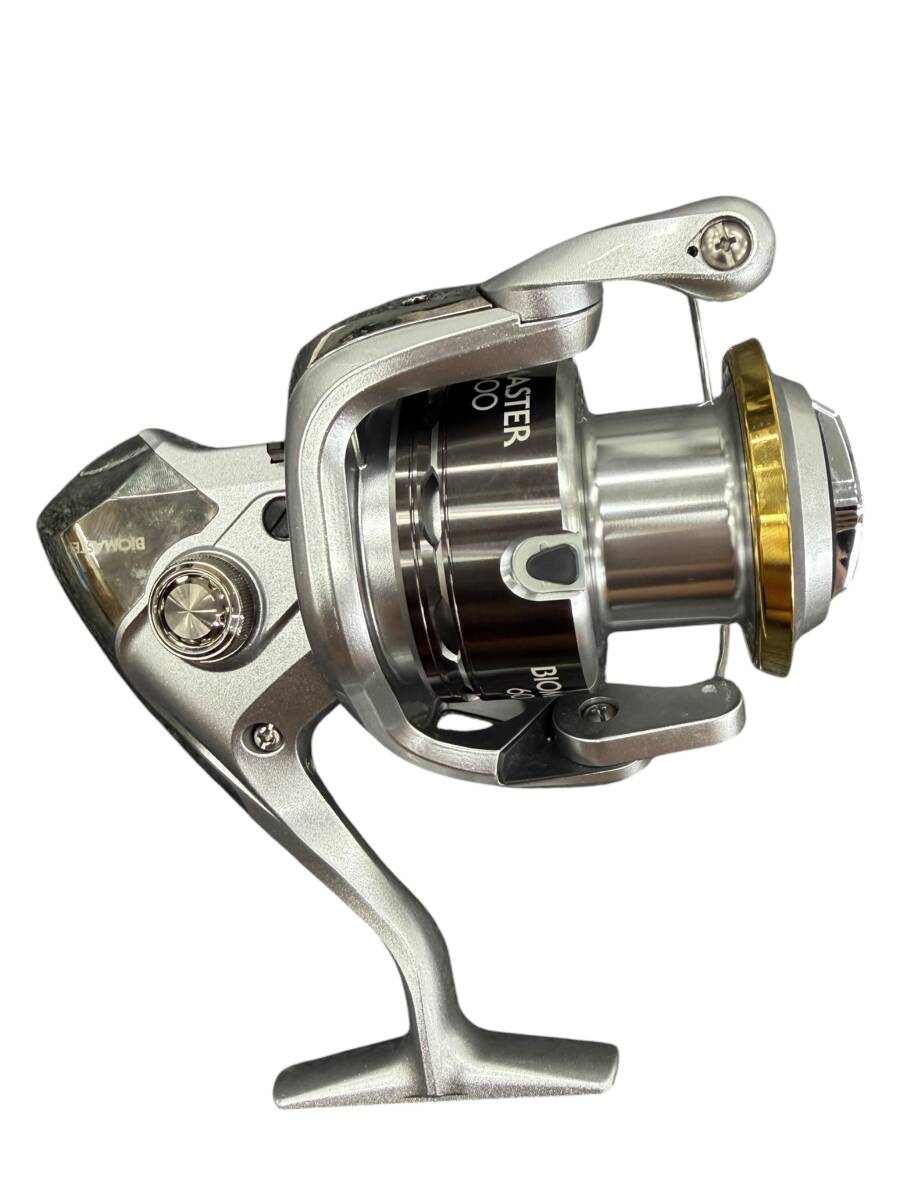 １円スタート【美品】SHIMANO シマノ BLOMASTER 6000 バイオマスター 6000 リール 釣り具 釣り用品 スポーツ フィッシング シルバー 現状品