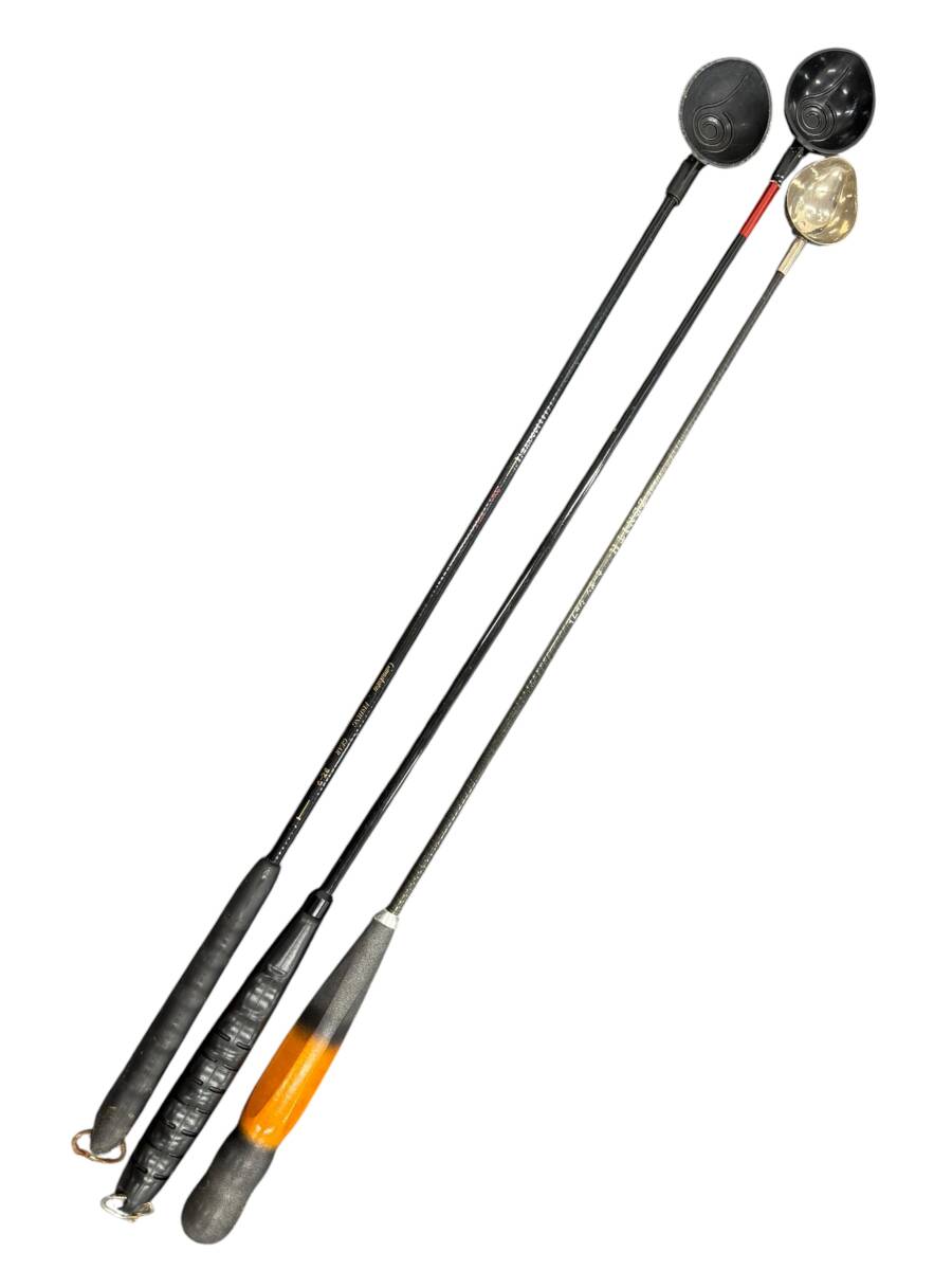 １円スタート まきーな gamakatsu ZENITH 撒き餌尺 4点セット フィッシング 釣り具 釣り用品 現状品 