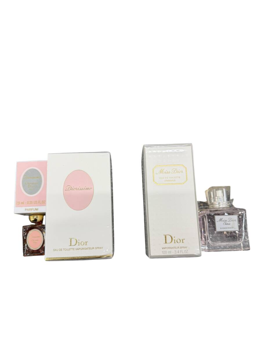 一円スタート Chrision Dior クリスチャン ディオール 7.5ml 100ml Miss Dior ミス ディオール 100ml 50ml 香水セット レディース 現状品