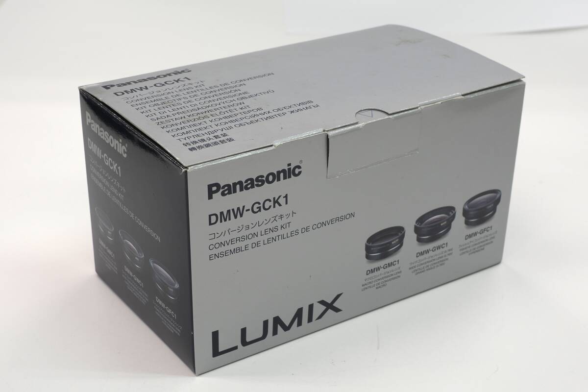 パナソニック Panasonic ルミックスLumix DMW-GCK1 コンバージョンレンズキット　フィッシュアイ　ワイド　マクロ