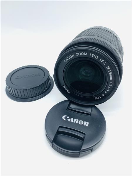 (A) Canon ZOOM LENS EF-S 18-55mm 1：3.5-5.6 IS STM レンズ 58㎜ キャノン レンズ 望遠レンズ カメラ 周辺機器 光学機器 1円～ 16764