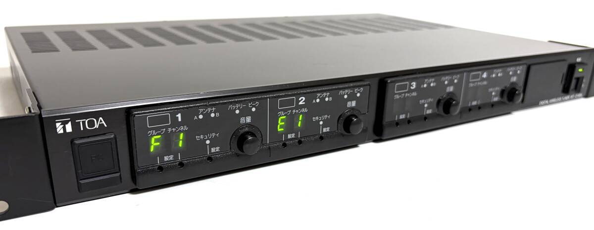 ★動作保証★ TOA デジタルワイヤレスチューナー WT-D1804 DIGITAL WIRELESS TUNER I260625-2