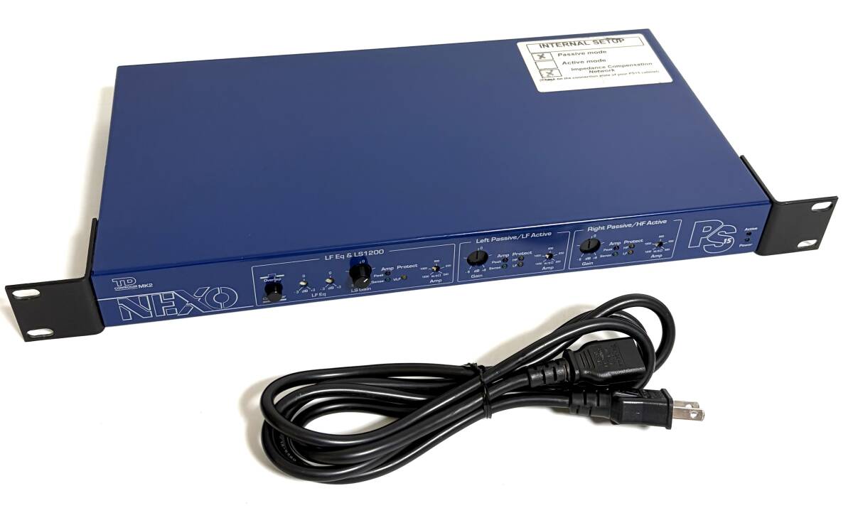★動作品★ NEXO PS15 アナログTDコントローラーMK2 アナログプロセッサー Nexo PS15 TD Controller MK2 I260629