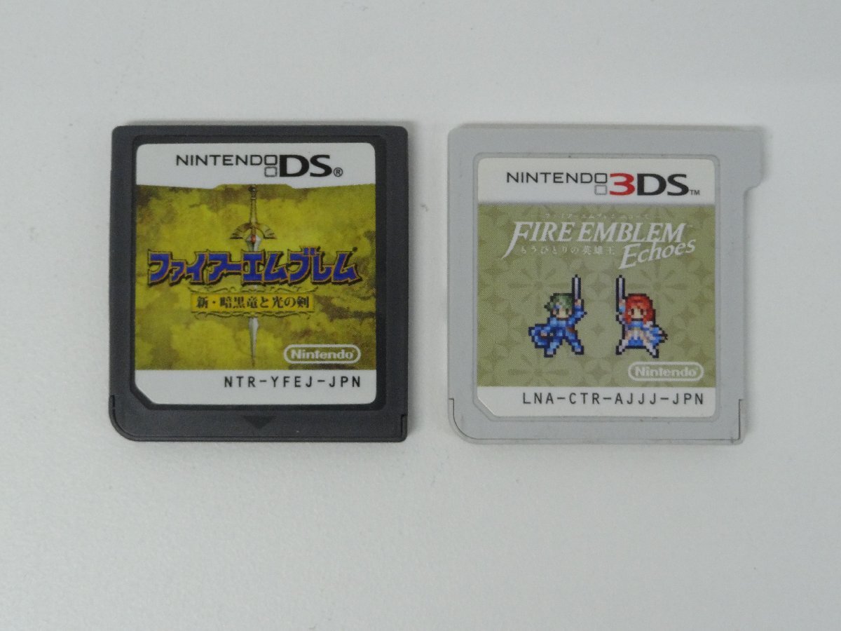 ユ■/Zこ0537　DS/3DS ソフトのみ/ファイアーエムブレム 新・暗黒竜と光の剣、もうひとりの英雄王/2個 読込〇/保証無