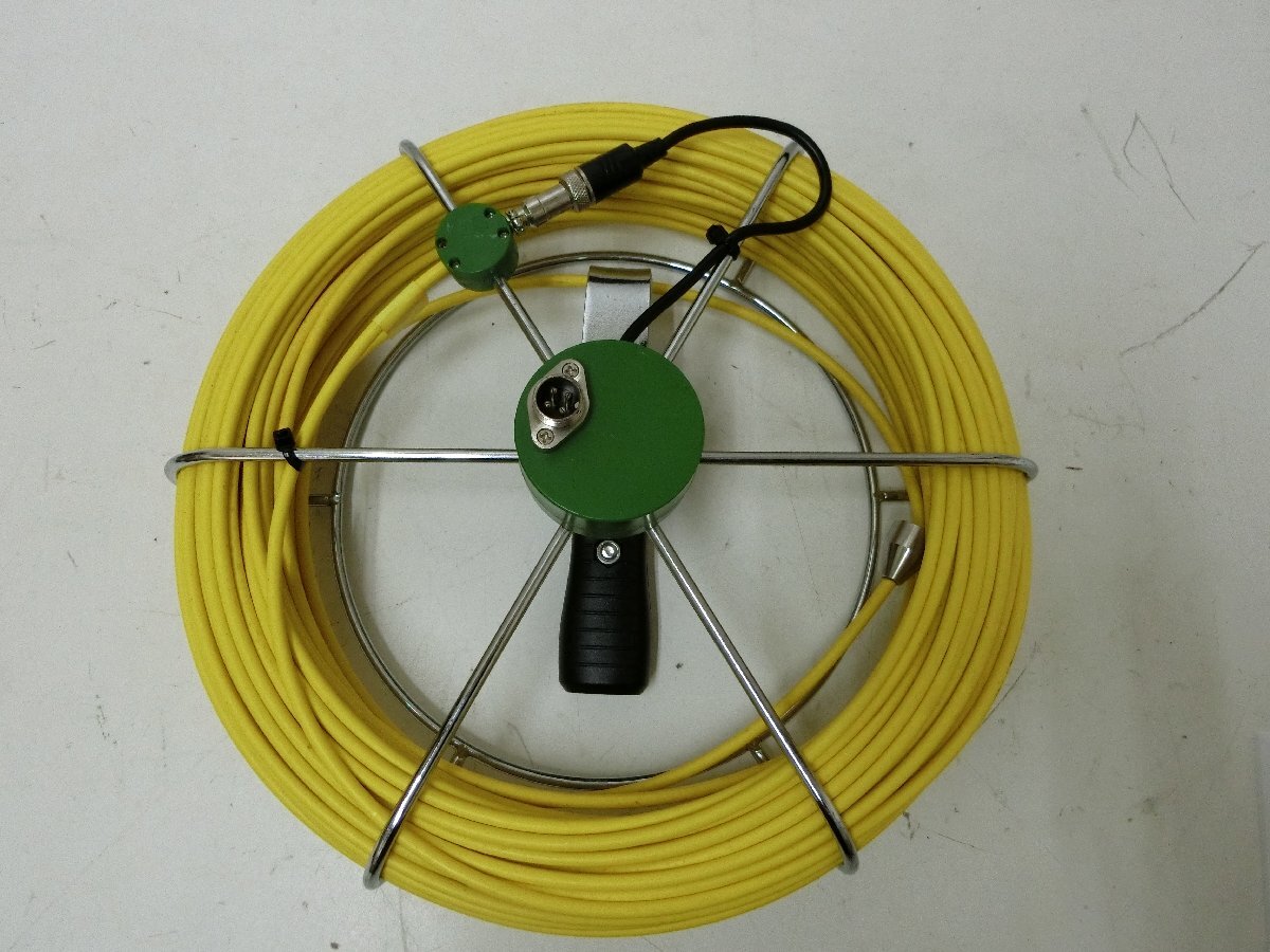 10■/Zク6023 HBUDS 工業用内視鏡 下水道カメラ 交換用 50mケーブル モード ：SY3800対応 ファイバースコープ ケーブル 防水 中古 保証無