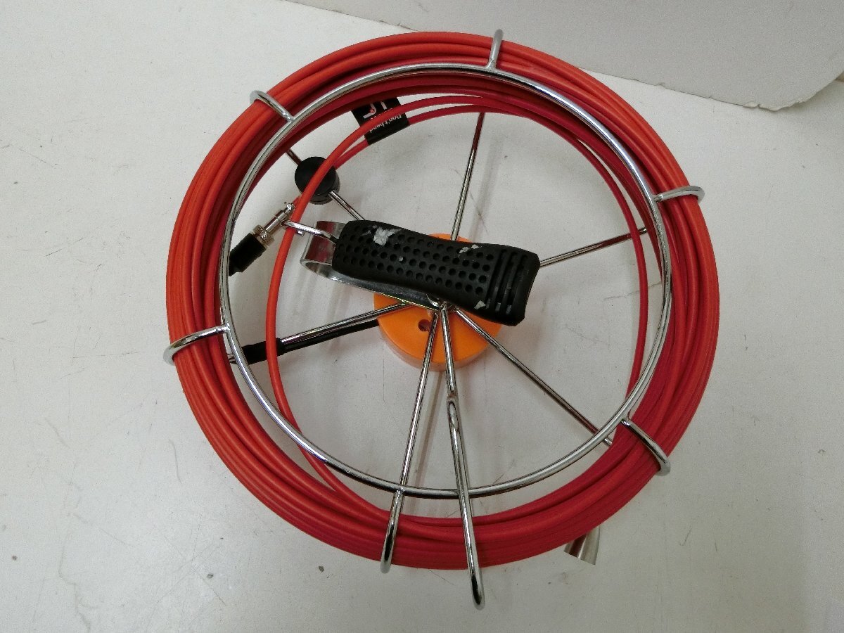 10■/Zク6027 HBUDS 工業用内視鏡 下水道カメラ 交換用 30mケーブル モード ：SY3800対応 ファイバースコープ ケーブル 防水 中古 保証無