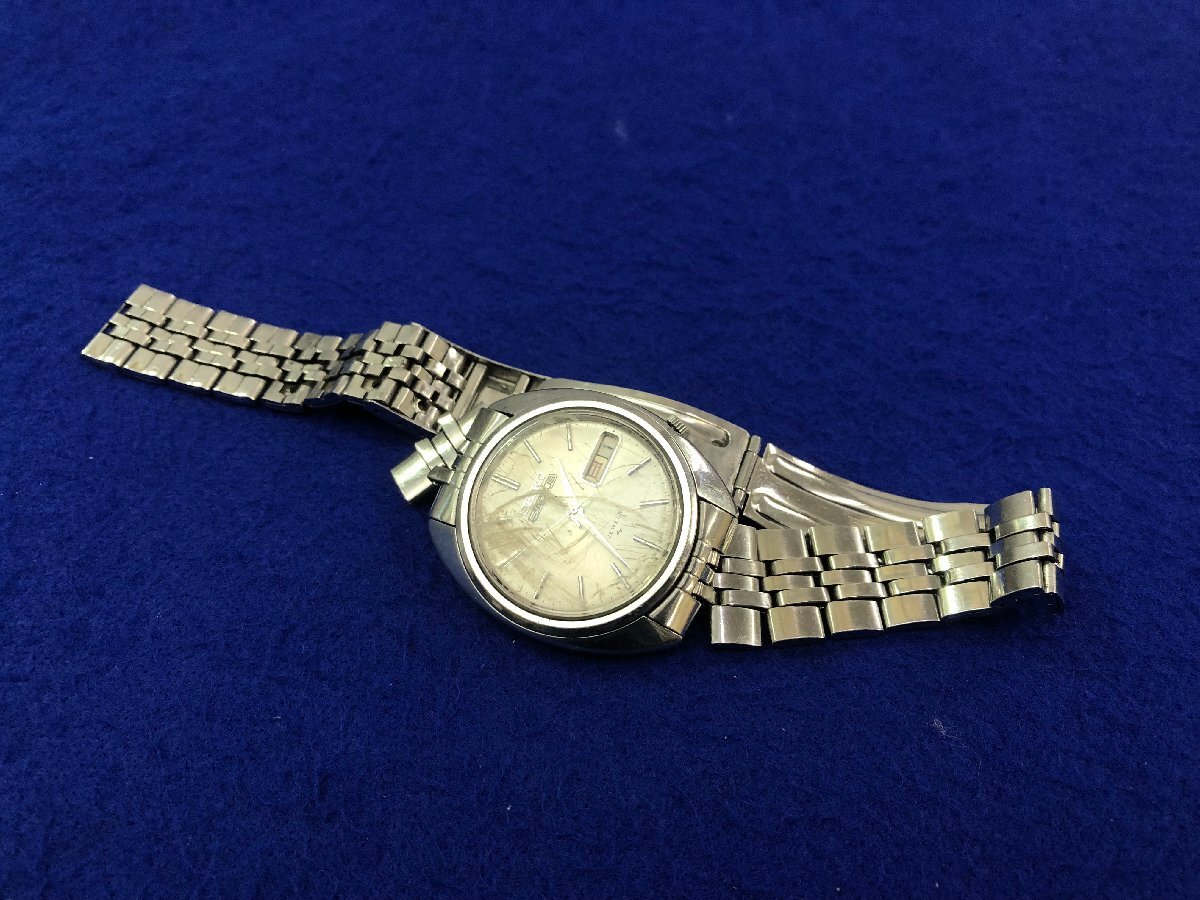 ユ■ZY0400 SEIKO　5ACTUS /セイコー 5アクタス 21石 自動巻き腕時計【7019-7080】　ジャンク