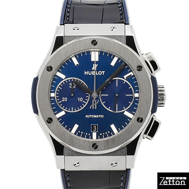 【国際保証書有り】ウブロ HUBLOT クラシックフュージョン クロノグラフ チタニウム 521.NX.7170.LR メンズ USED 中古