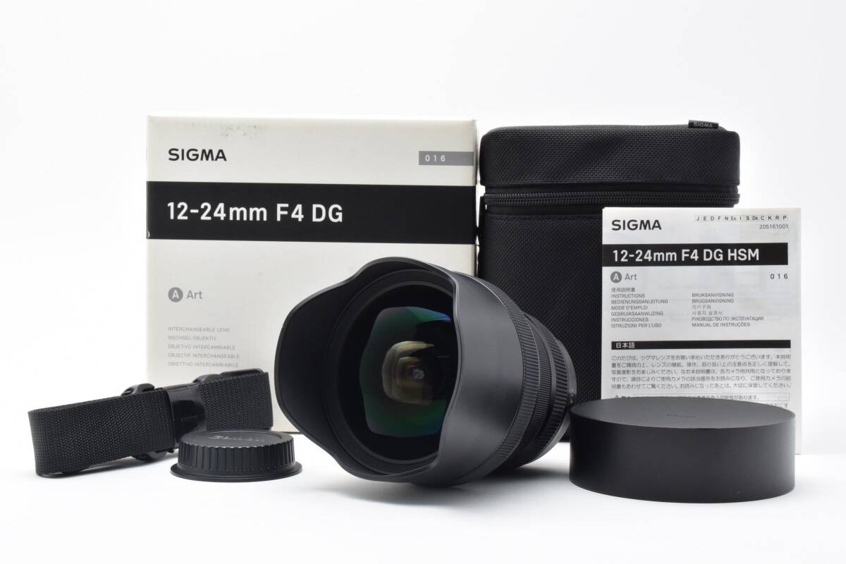 ★良品★ シグマ SIGMA 12-24mm F4 DG HSM Art キヤノン用 Y3723#176