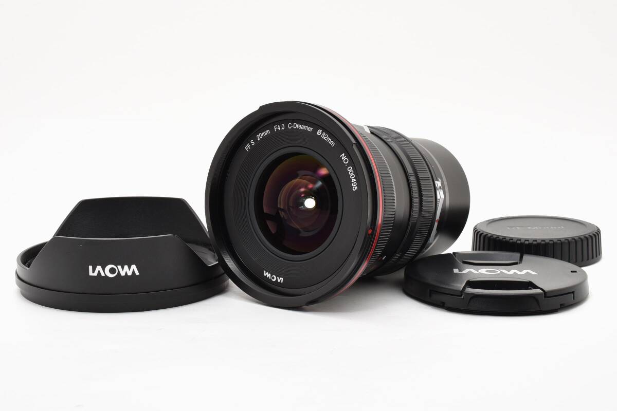 ★極上品★ ラオワ LAOWA FFS 20mm F4.0 Zero-D Shift RFマウント Y3731#945