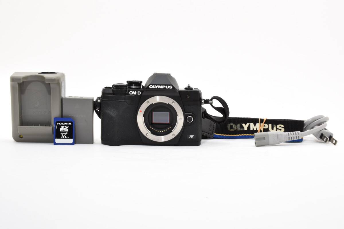 ★良品★ 【シャッター数501回】オリンパス OLYMPUS OM-D E-M10 MarK IV Y3783#184