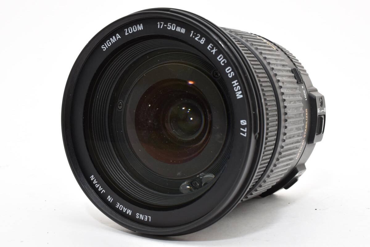 ★ジャンク★ シグマ SIGMA EX 17-50mm F2.8 DC OS HSM ニコン用　Y3789#05