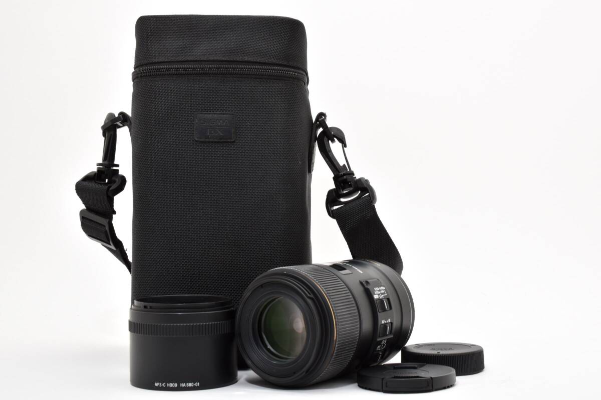 ★ シグマ SIGMA EX 105mm F2.8 DC MACRO OS HSM ニコン用 ★ Y3795#242