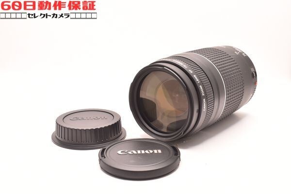 ◎60日動作保証付き！◎完全動作品◎EF 75-300mm F4-5.6 III 【Canon・キヤノン】CH2606056ys