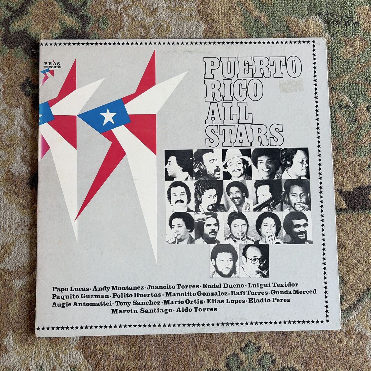 USオリジナル! Puerto Rico All Stars プエルトリコオールスターズ LPレコード Combo-1904 Records サルサ レアグルーヴ Miles Davis/a5