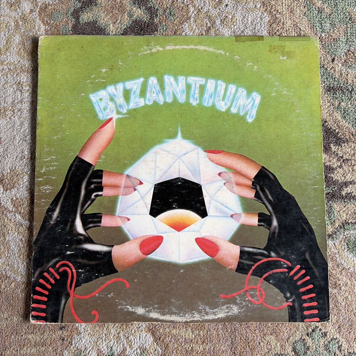 激レア! 見本盤 Byzantium ビザンティウム LPレコード USオリジナル WARNER BROS BS2659 白ラベル プロモ盤 WLP プログレ サイケ 難あり/a5