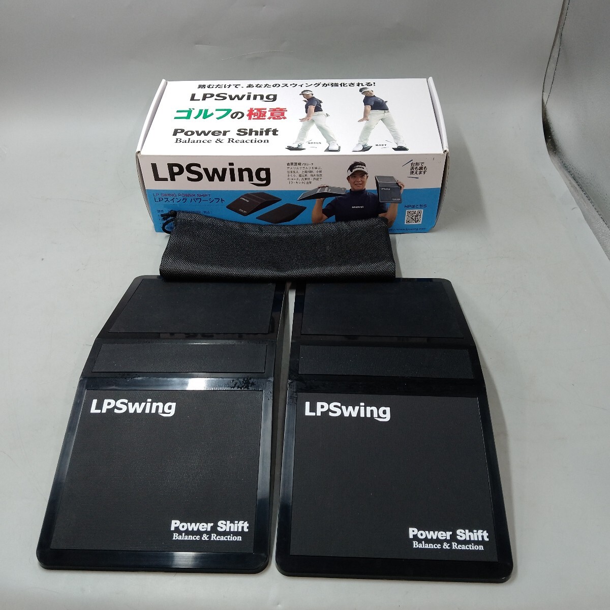 A LPSwing LPスイング　パワーシフト　ゴルフの極意　ゴルフクラブ　２個セット　ブラック
