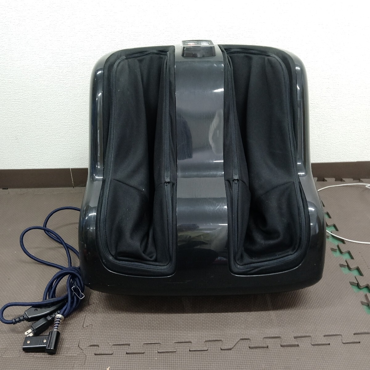 A フジ医療器 フットマッサージャー FT-200 家庭用電気マッサージ器 ブラック　FT200358 