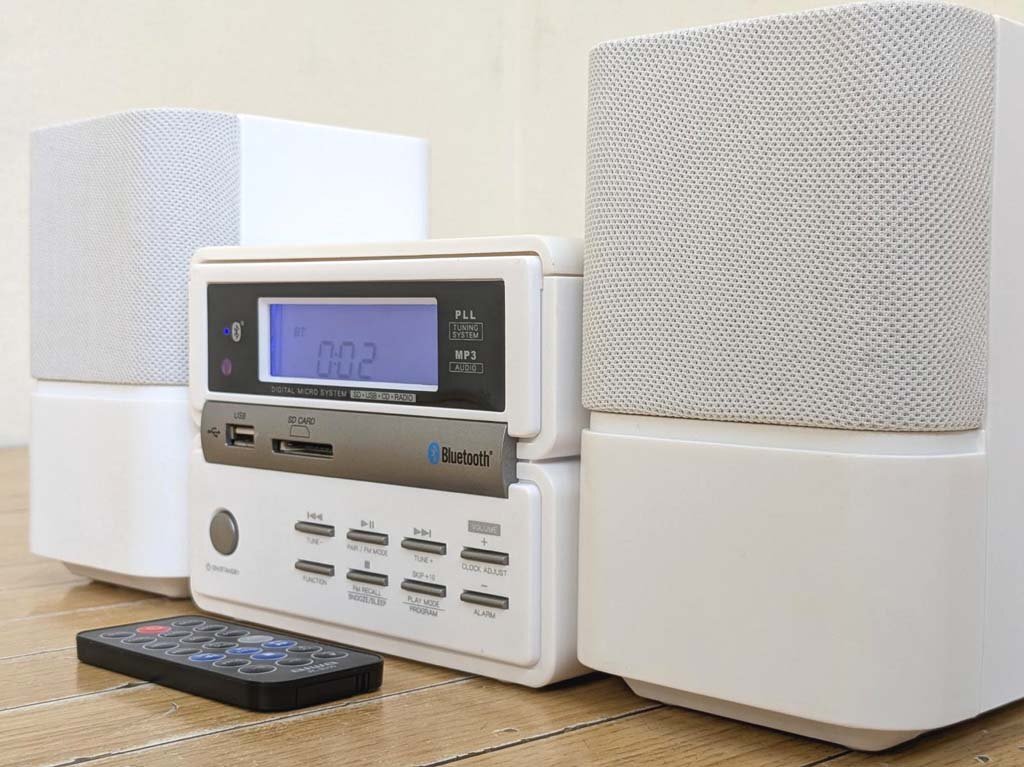 △AIWA アイワ Bluetooth対応CDコンポ XR-BU30