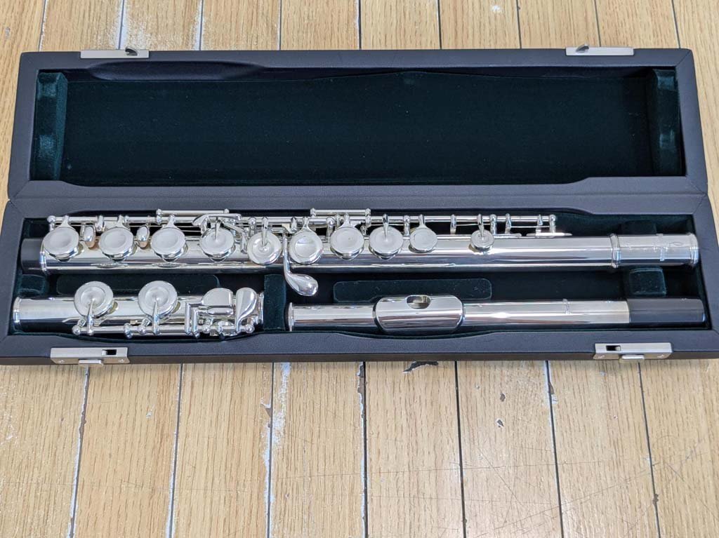 △PEARL パール フルート PF-525 リップ銀製 Eメカ