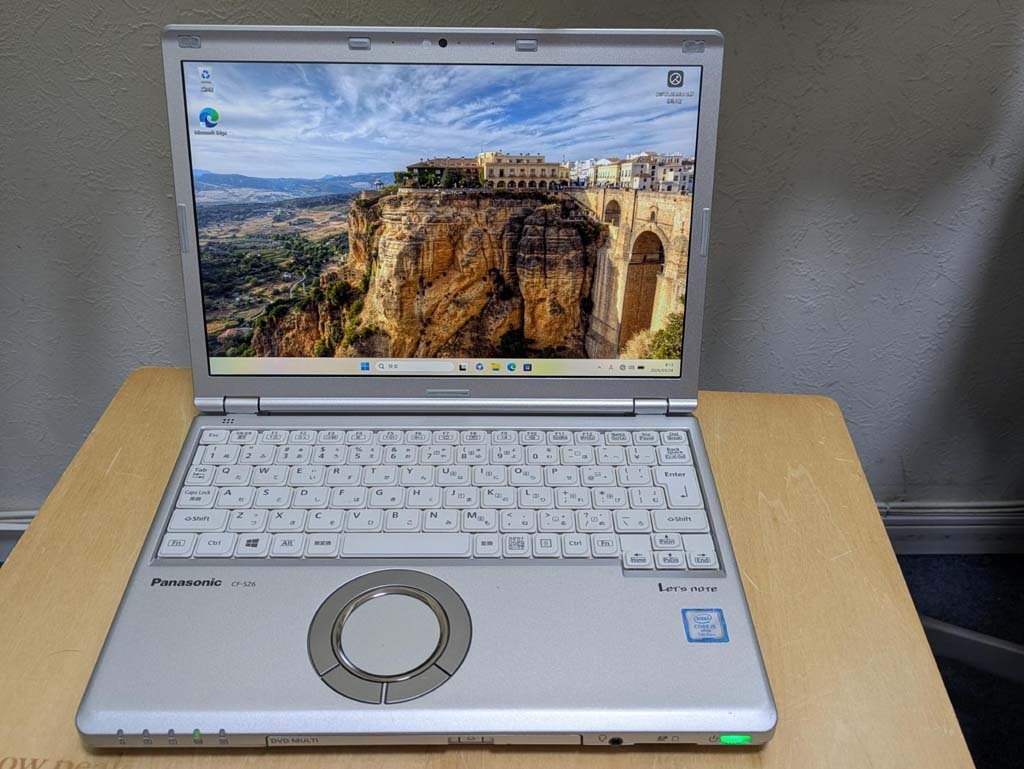 △パナソニック Let's note CF-SZ6 第7世代i5-7300 RAM8GB SSD256GB12インチ DVD Windows11Pro②