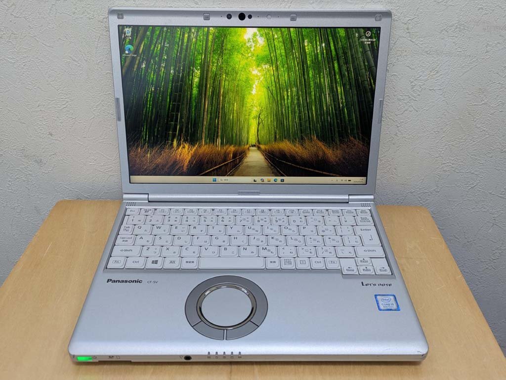 △パナソニック Let's note CF-SV8 i5-8265U RAM8GB SSD256GB 12.1インチ Windows11Pro　⑤