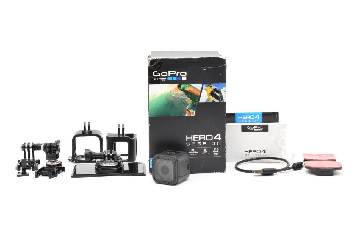 ゴープロ　GoPro HERO4 session 《 元箱付き 》N0605#A-368