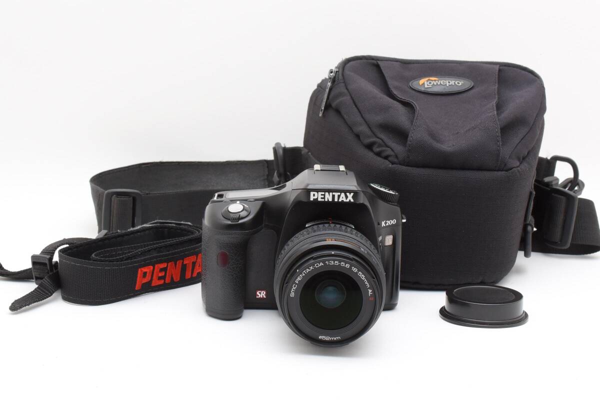 ■ 美品 ■ ペンタックス　PENTAX K200D レンズキット M0605#A-386