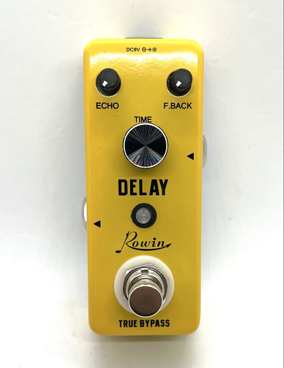 ROWIN DELAY ローウィン ディレイ エフェクター ペダル ギター 未使用