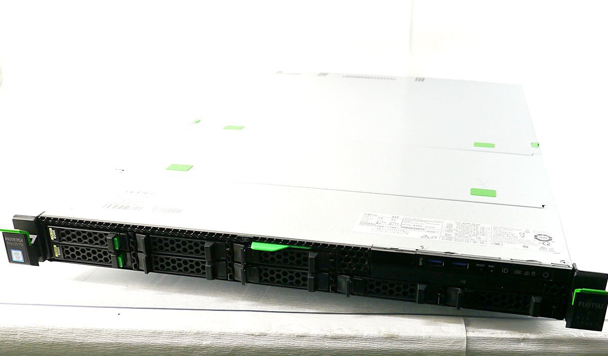 OS無し ラックサーバー 富士通 PRIMERGY RX2530 M4/Gold 5122/メモリ32GB 8GBx4 DDR4/HDD無/PYR2534R2N/サーバ ラック Fujitsu PC S060523