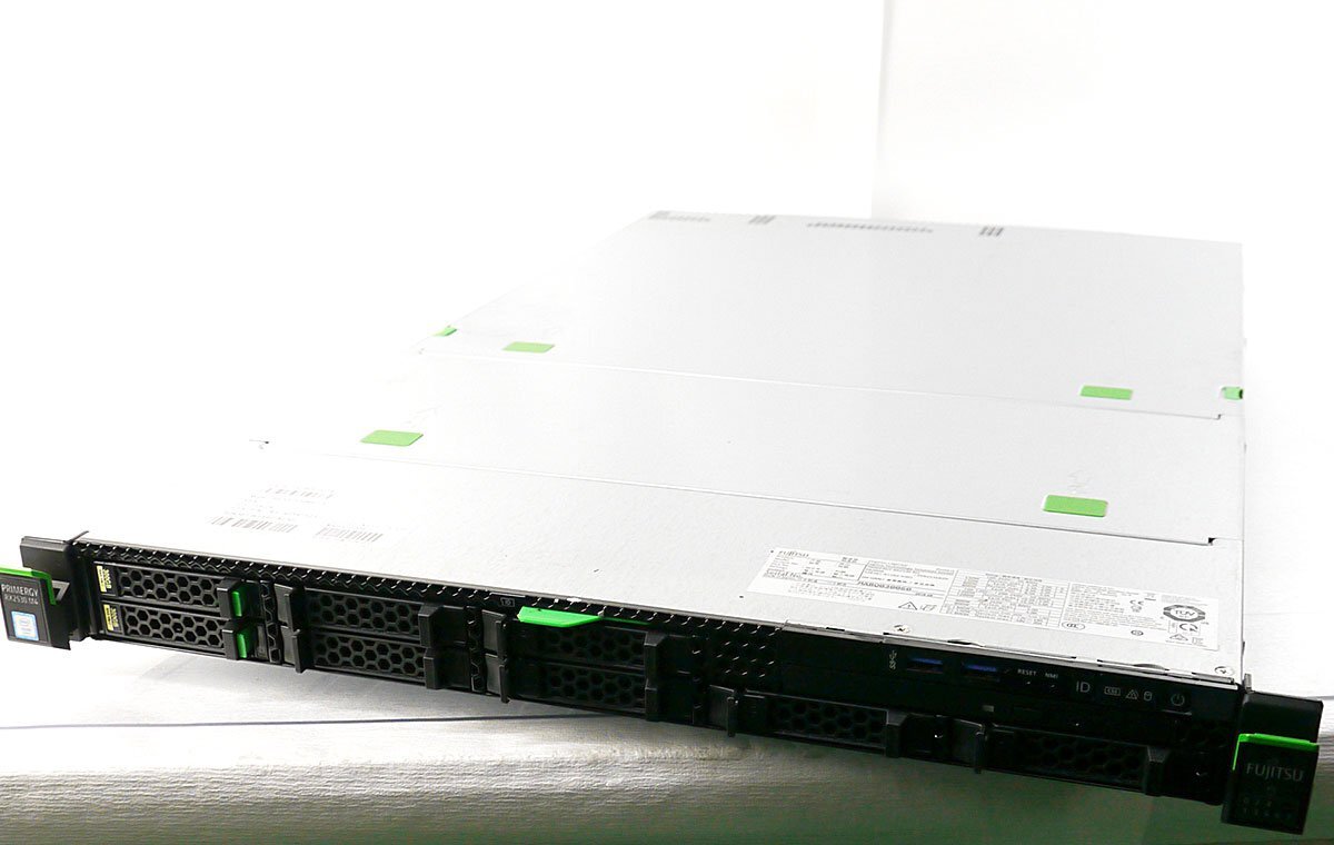 OS無し ラックサーバー 富士通 PRIMERGY RX2530 M4/Gold 5122/メモリ32GB 8GBx4 DDR4/HDD無/PYR2534R2N/サーバ ラック Fujitsu PC S060522