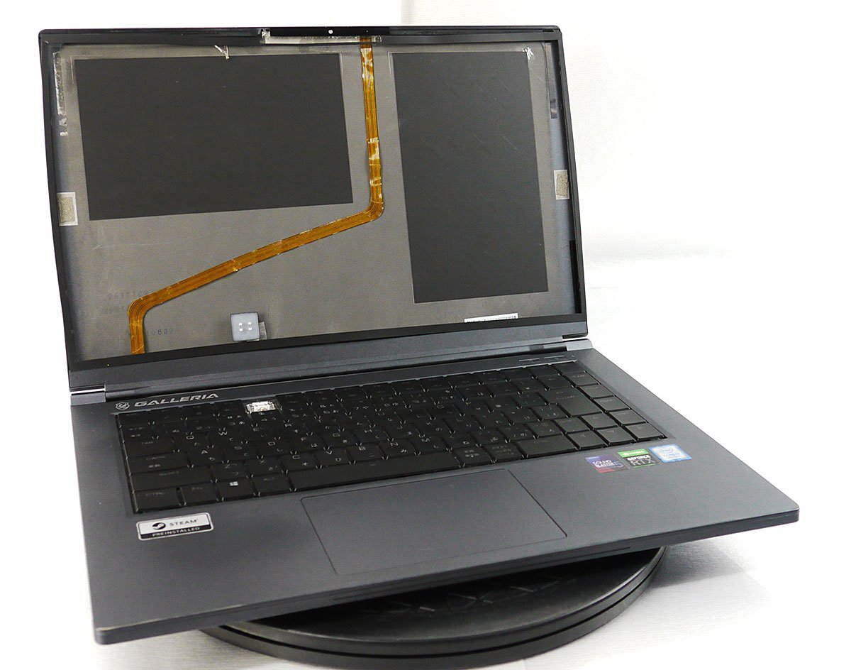 ジャンク RTX2070/ドスパラ GALLERIA GCR2070RGF-QC-G/Core i7 9750H/メモリ無/HDD無/Windows ノート PC dospara パソコン S061725M