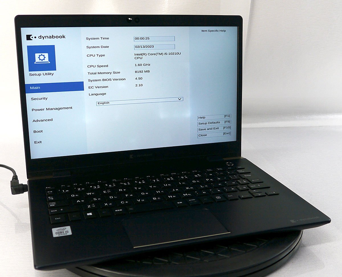 AC無 13.3インチ OS無し訳あり 東芝 dynabook GX83/MLE/Core i5 10210U/メモリ8GB/HDD無/P1G6M44LLA/Windows ノート PC toshiba S060817K