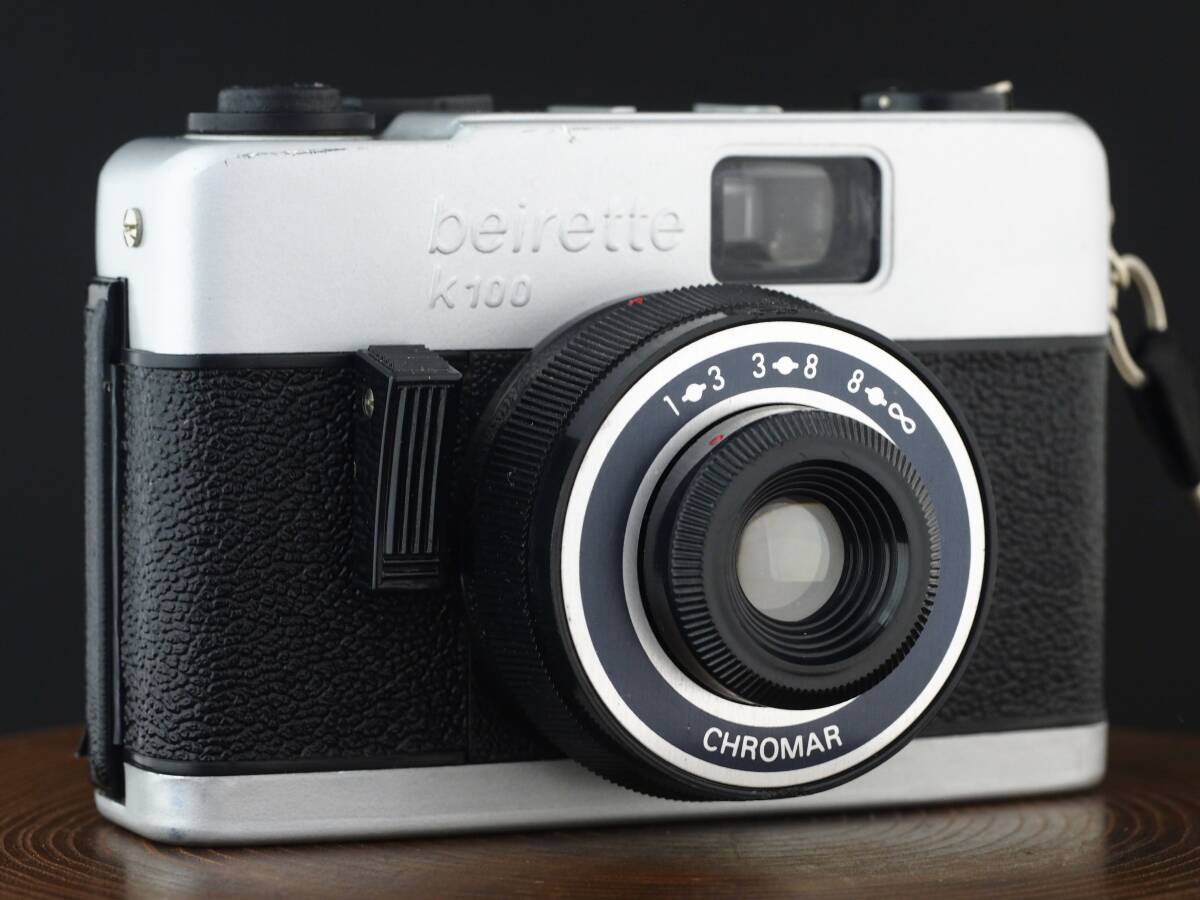 【完動品】BEIRETTE K100 / CHROMAR 52mm f11 東ドイツ