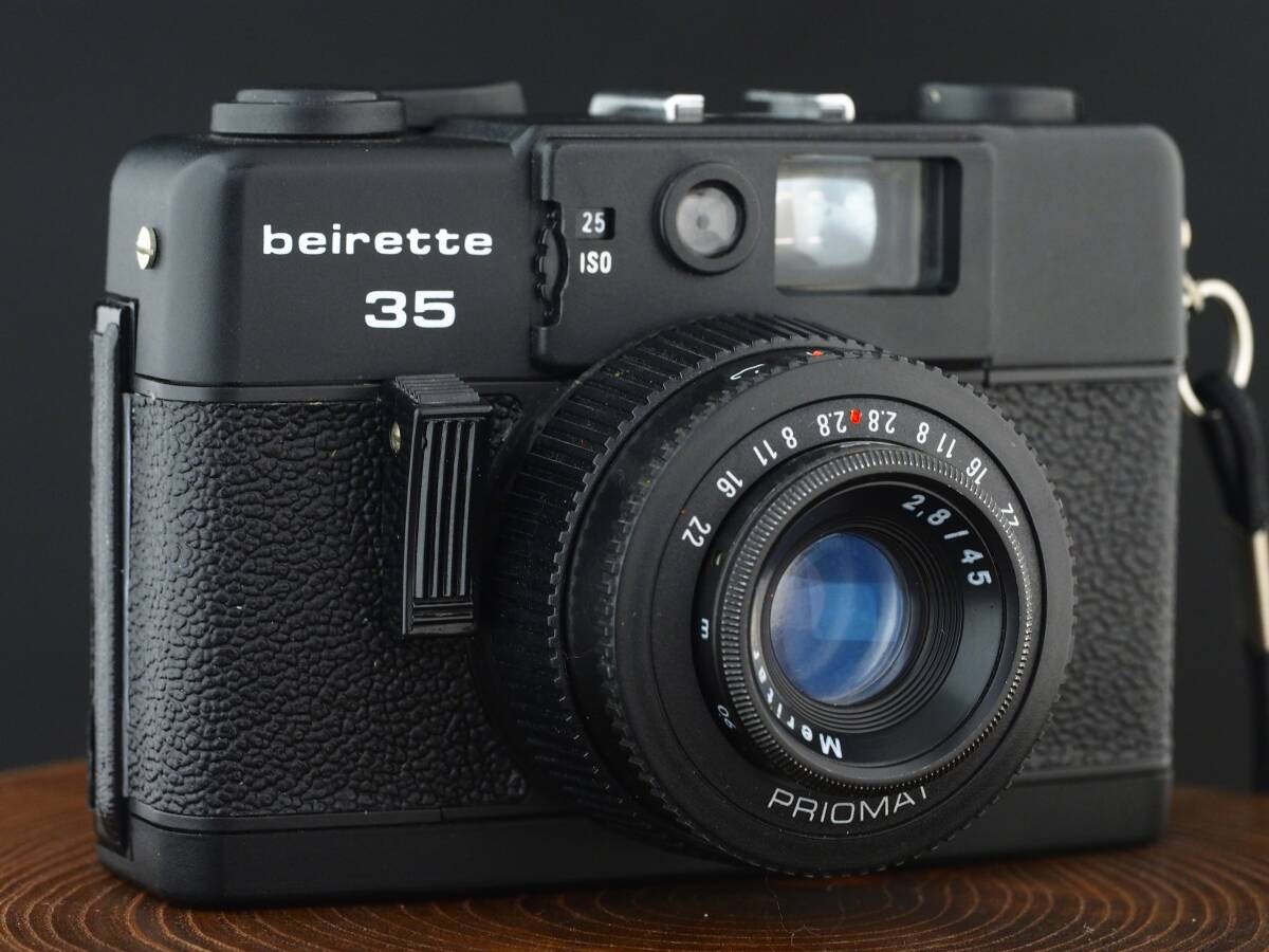 【完動品】BEIRETTE 35 / MERITAR 45mm f2.8 東ドイツ