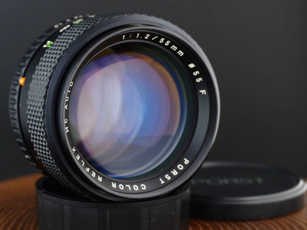 PORST COLOR REFLEX MC AUTO 55mm f1.2 PKマウント COSINA