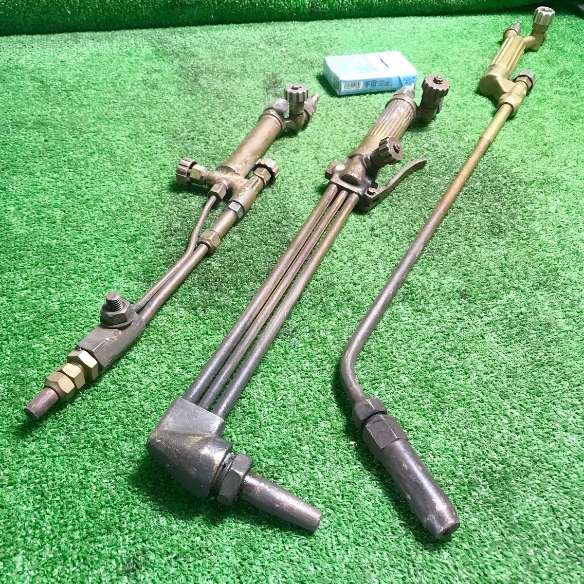誠飯q227 コイケ 小池 千代田 チヨダ 他 ■ガス切断器 中型 LPG加熱器M型 全長約(440/530/740mm)★計3本セット