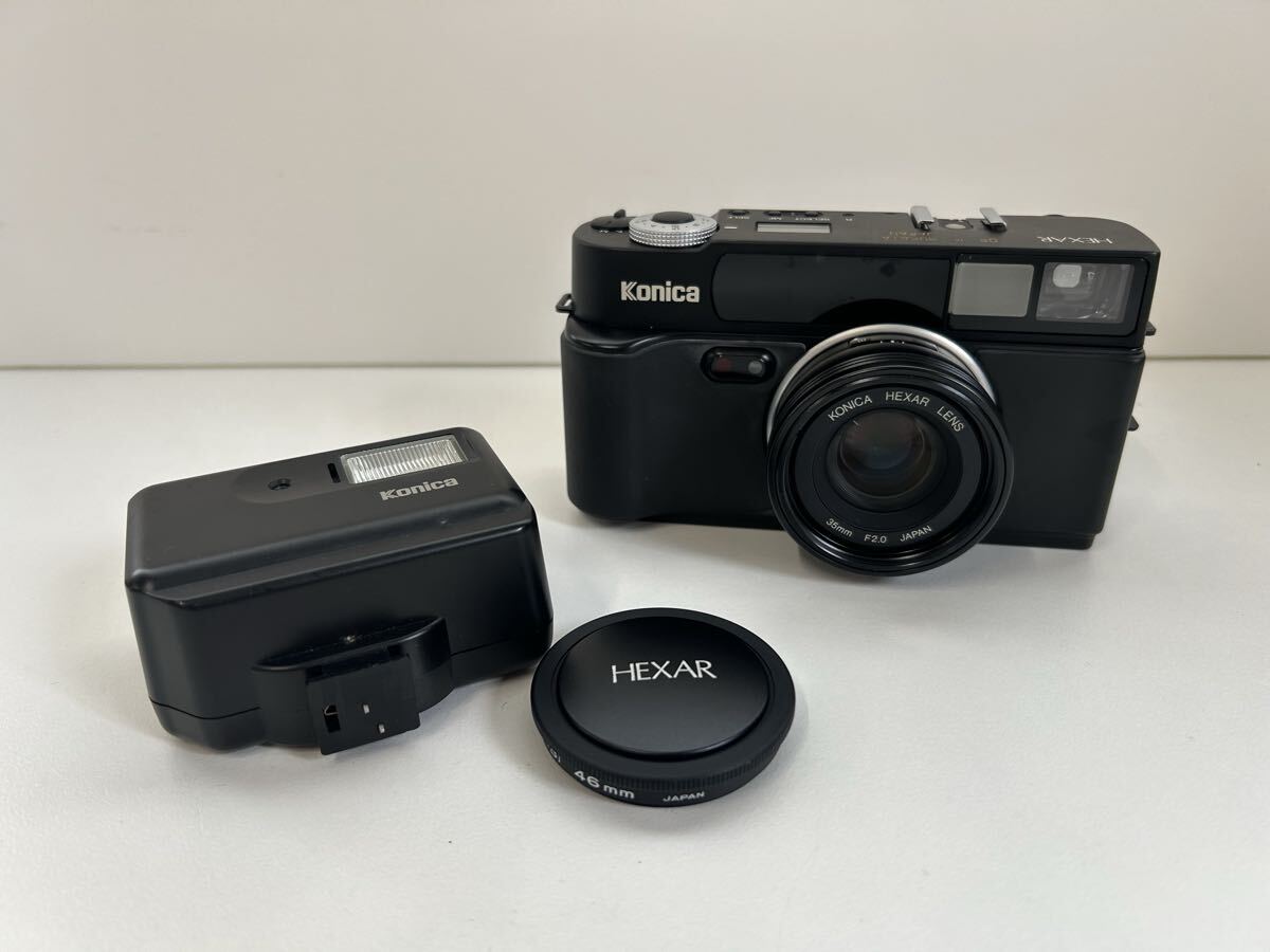 ③1円〜KONICA コニカ HEXAR ヘキサー フィルムカメラ コンパクトフィルムカメラ