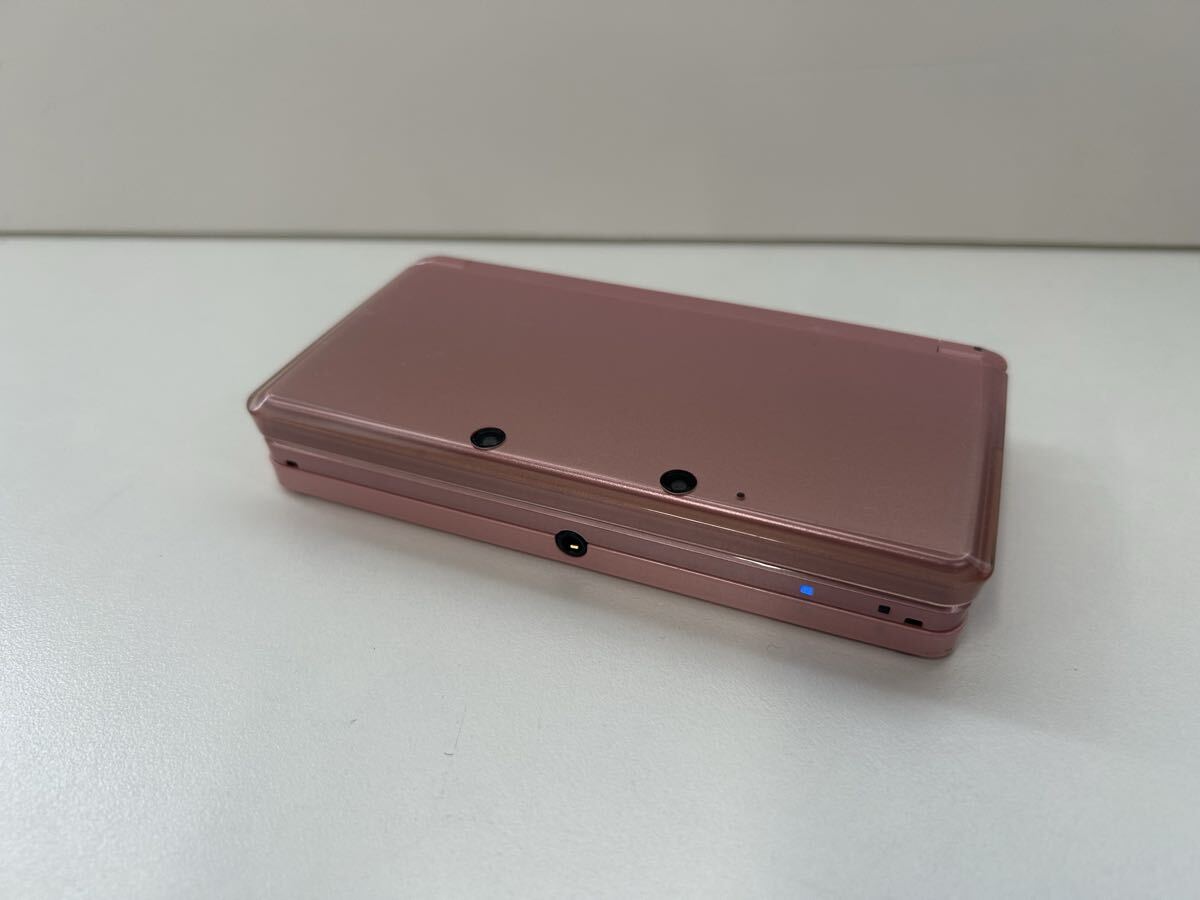 ① Nintendo ニンテンドー3DS ミスティピンク 初期化済み