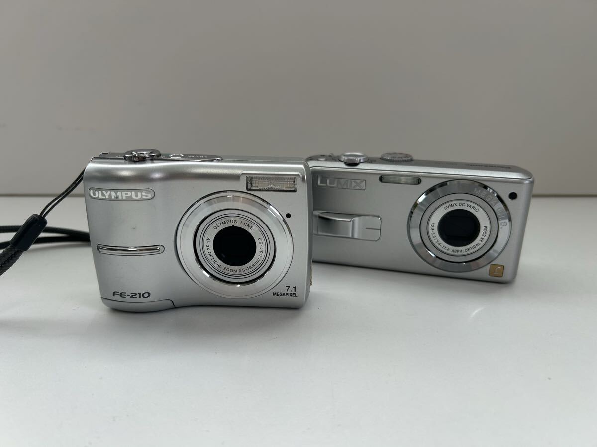 ③OLYMPUS オリンパス FE-210 Panasonic DMC-LS2 コンパクトデジタルカメラ ジャンク品