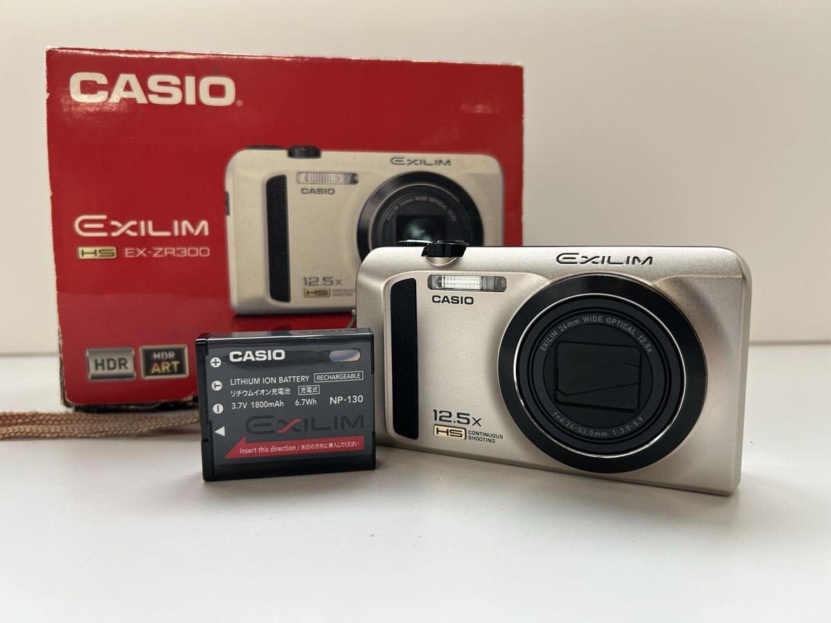 ③【S】CASIO EXILIM EX-ZR300 デジタルカメラ コンパクトデジタルカメラ カシオ エクシリム