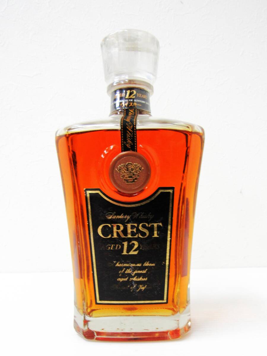 【未開栓】【広島県内のみ！】 SUNTORY CREST サントリー クレスト 12年 700ml 43度 ウイスキー Whisky HG260406