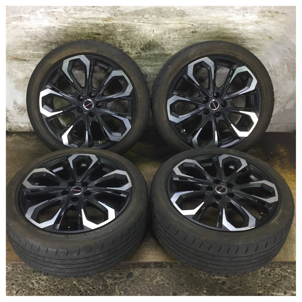 10 BRIDGESTONE NEXTRY 215/45R17 8.5分目 PRAVA PCD 100mm アリオン プリウス 86 プレミオ インプレッサ BRZ 等 *12352