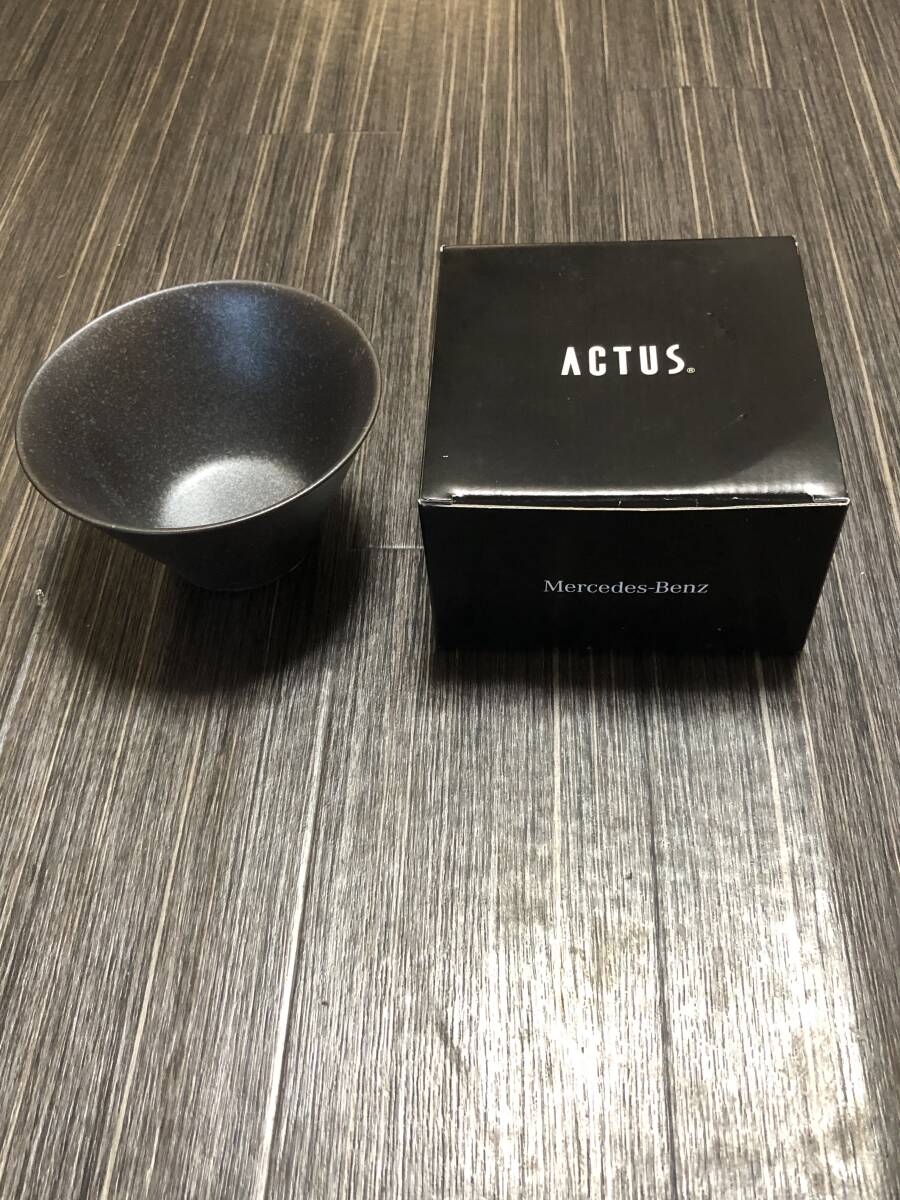 メルセデス　ベンツ　ACTUS フリーボウル　美濃焼　13cm 非売品　ノベルティ