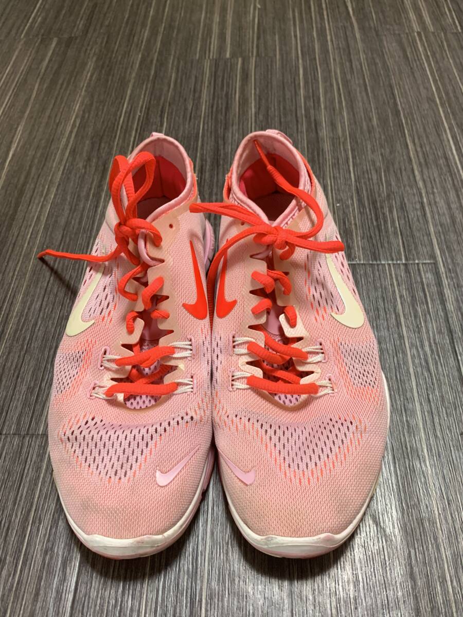 Nike ナイキ　641875-600 FREE 5.0 TR FIT 4 BREATHE フリー5.0 フィット4 ブリーズ　25cm US8 レディース　スニーカー