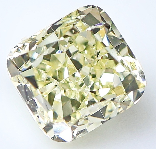 【100円～】VS1！0.316ｃｔ 天然ダイヤ LIGHT YELLOW（ナチュラルカラー）X
