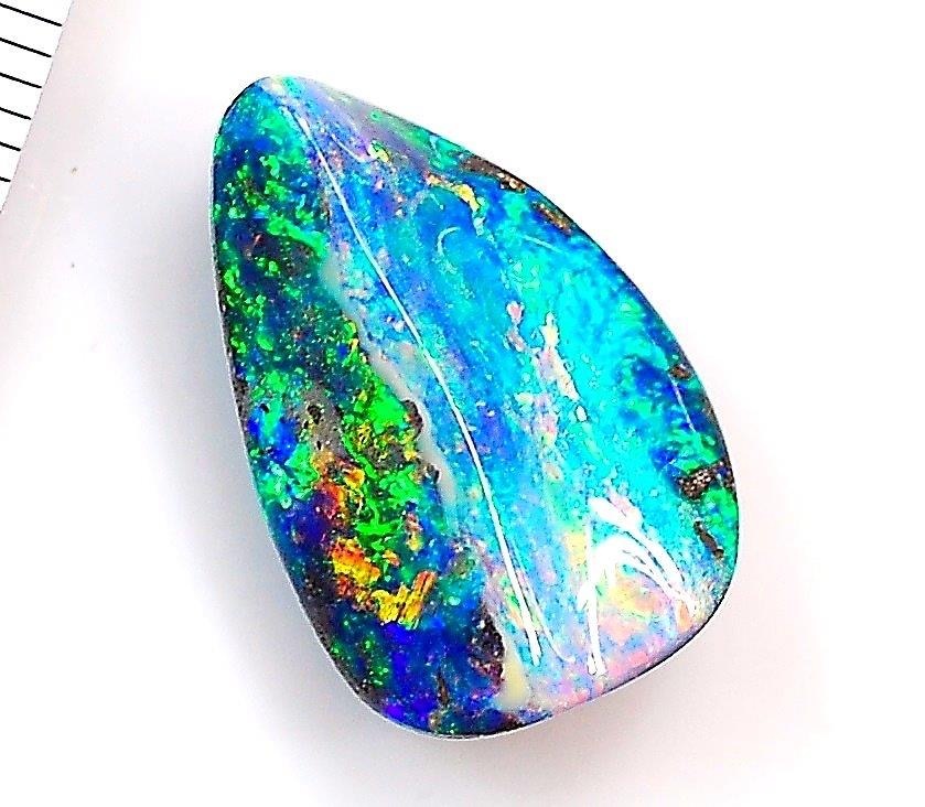 【100円〜】天然ボルダーオパール ルース 13.2ｃｔ