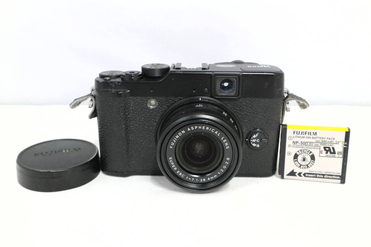【希少】FUJIFILM X10 フジフイルム 富士フィルム コンパクト デジタルカメラ デジカメ 高級コンデジ 通電未確認 現状品 Y387